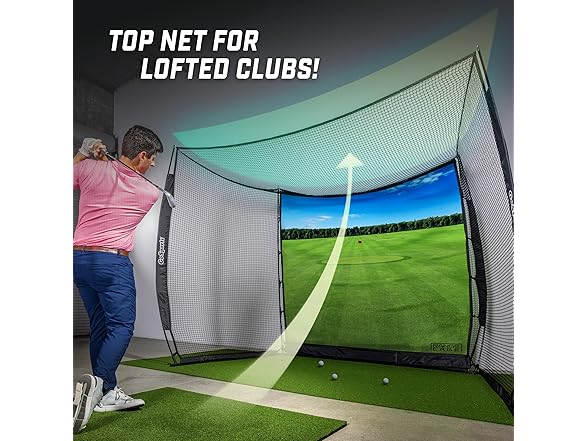GoSports Range Cage 10 x 8 ft Golf Hitting Net
