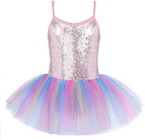 Girls Strap Ballet Tutu Dress