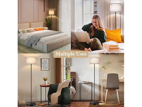 TOBUSA B0C5CVTLJ1 Floor Lamp for Living Room