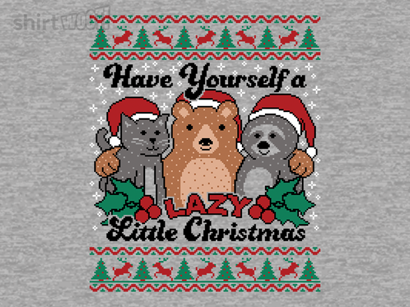 Lazy Christmas Sweater