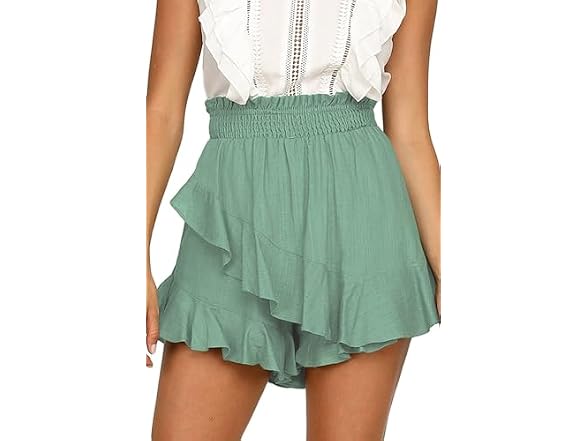 Letsrunwild Girls (L) Mini Skirt Skort High Shorts