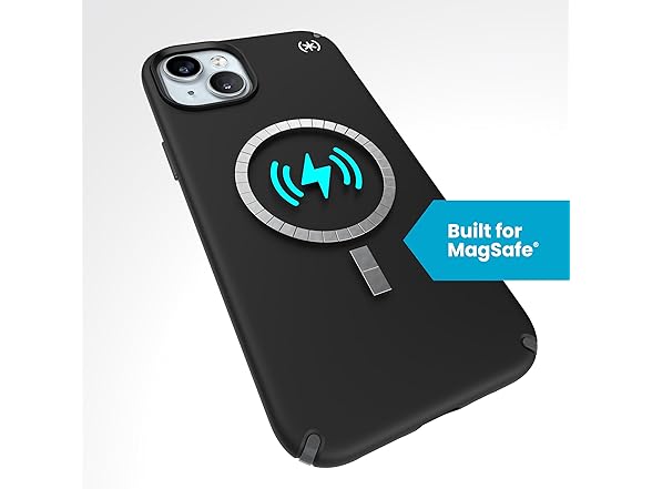 Speck Black iPhone 15 Plus Case MagSafe