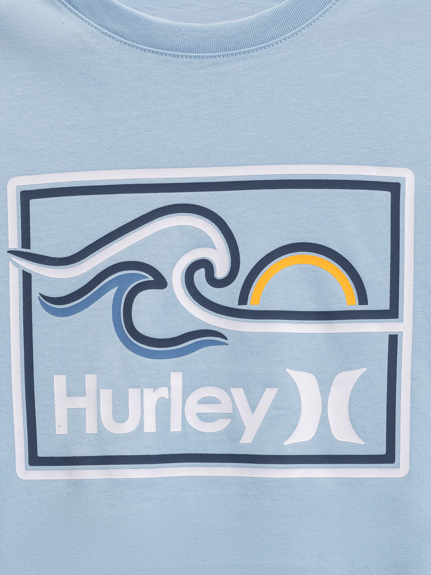 Hurley Sea Waves Graphic Tee - Gallery 7