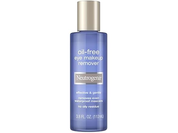 Neutrogena Gentle Oil Free Eye Makeup Remover and