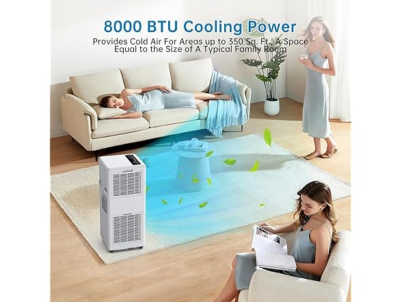 GAOMON 8000 BTU 4-IN-1  Portable Air Conditioner