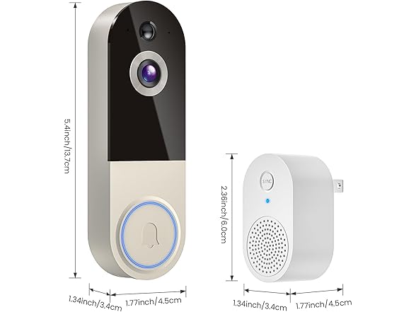NexoSora Wireless Doorbell Camera