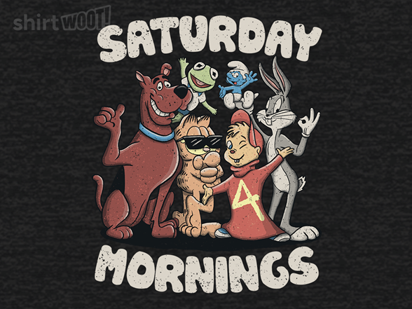 Cartoons on Saturday Mornings