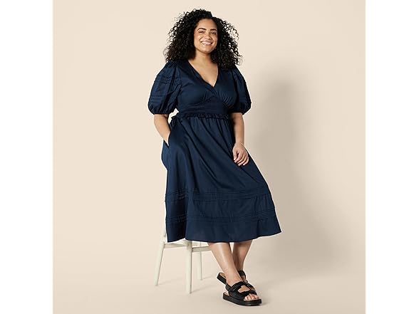 Amazon Essentials Women Regular-fit Cotton Dress