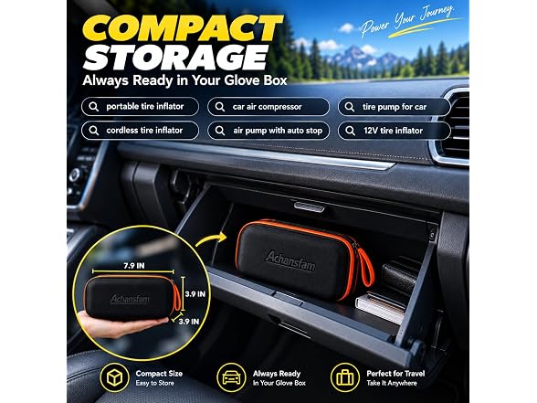 Achansfam P9 Pro Portable Tire Inflator