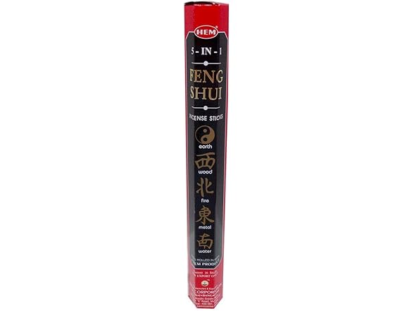 HEM Feng Shui 5-In-1 - 20 Stick Hex Tube