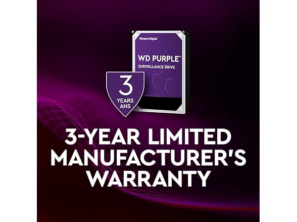 Western Digital X0033KA6H7 Western Digital 8TB WD Purple (Open Box)