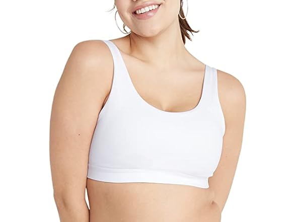 Champion White Moderate Support Bra (S)