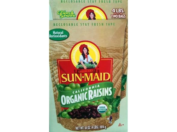 DUKUANGGT Sun Maid Organic Raisins
