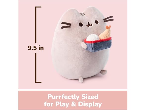 GUND Pusheen Bento Box Snackable Plush