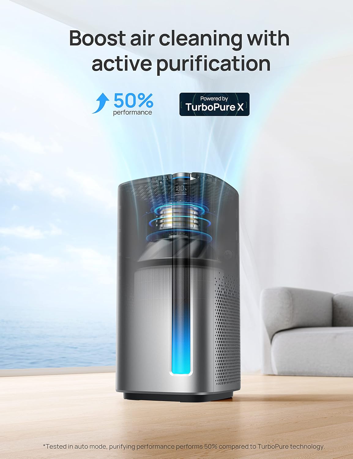 DREO Air Purifier Macro Max S Silver - Gallery 11