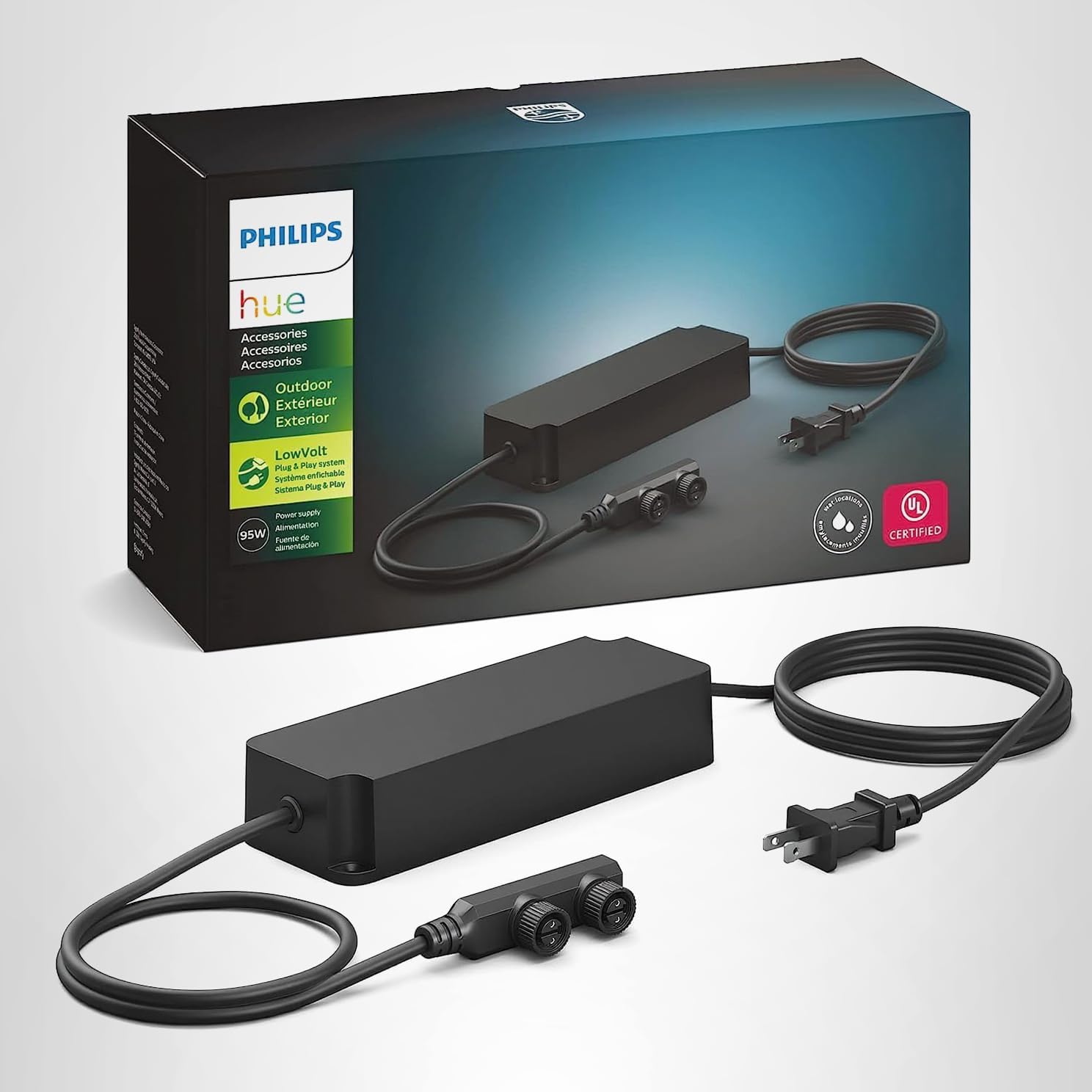 Philips Hue Outdoor 100W Power Supply Black - Gallery 7
