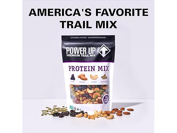 Power Up Premium Trail Mix - Protein Packed 14 oz