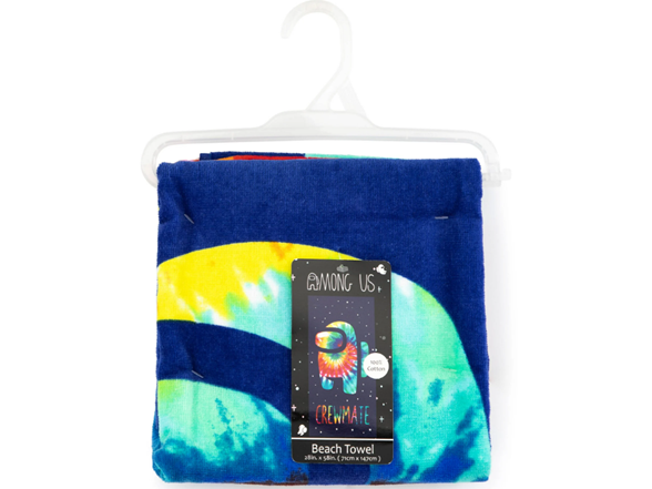 28" X 58" Among Us Beach Towel