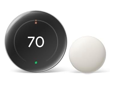 $189.99, Was $299.99, 36% Off! Google Nest 4th Gen Thermostat + 2nd Gen Sensor - Siver dealfomo