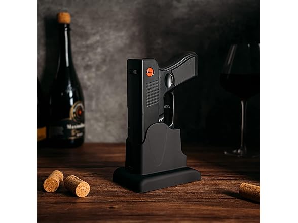 Electric Gun Wine Corkscrew Opener
