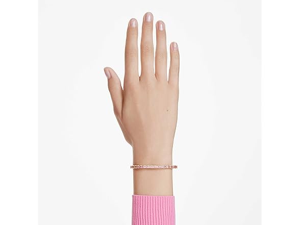 Swarovski (S) Matrix Bangle Pink Gold