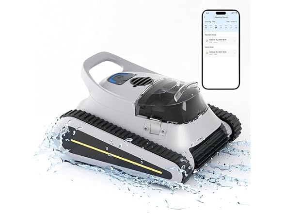 Zyerch Cordless Robotic Pool Vacuum