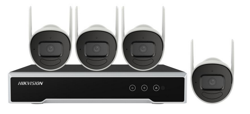 HIKVISION EKI-K41B44W Wi-Fi Camera and NVR Kit Black - Gallery 2
