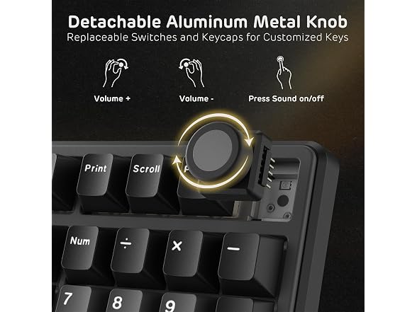 RK ROYAL KLUDGE X104 Wired Full Size Gaming Keyboard