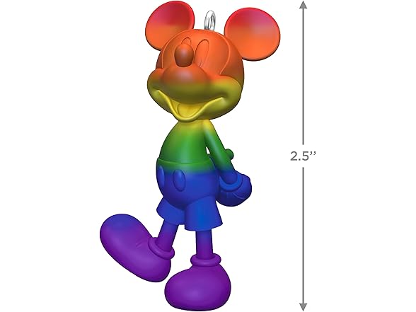 Hallmark Rainbow Mickey Mouse Ornament
