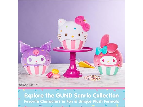 GUND Sanrio Pompompurin Ice Cream 6-Inch Plush