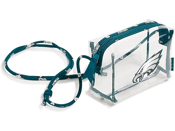 EAGLES Vera Bradley NFL Clear Crossbody Bag