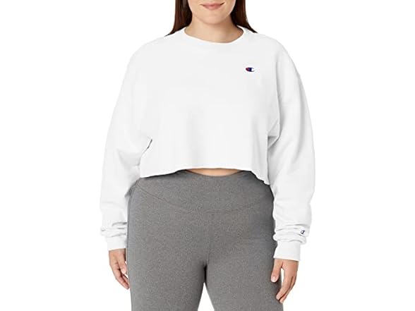 Champion Wmns Sweatshirt White (L)