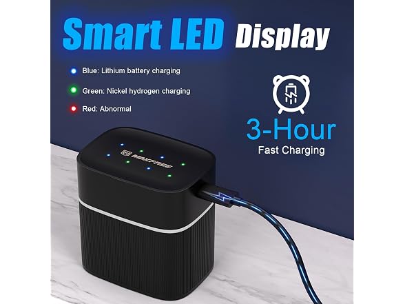 Maxfree Dual-Purpose Li & NiMH AA Charger