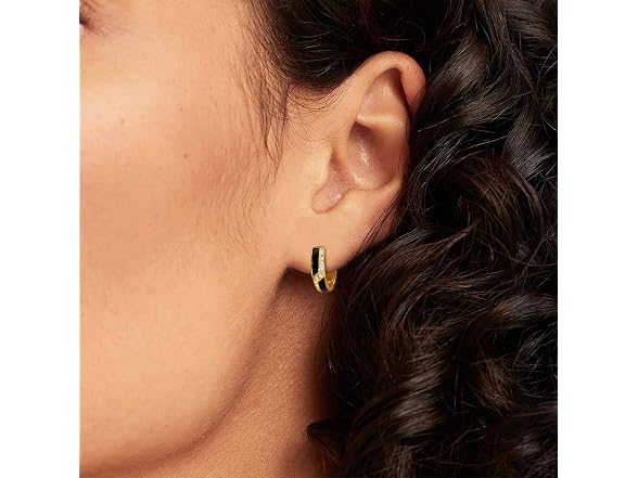 KRKC&CO NS615080 Hoop earrings men