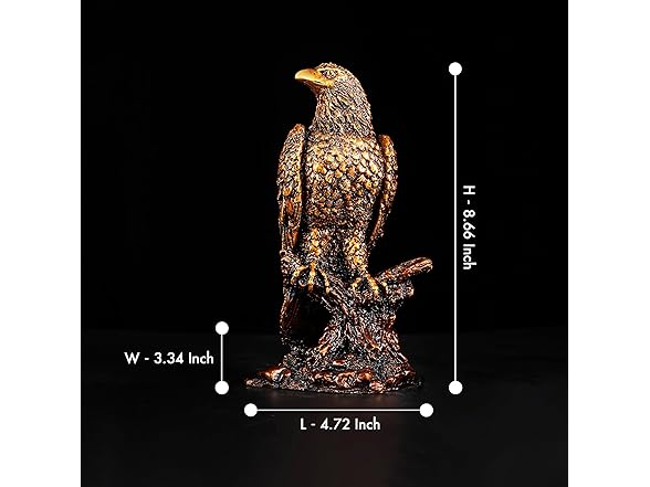 Artarium Eagle Figurine Bird Statue