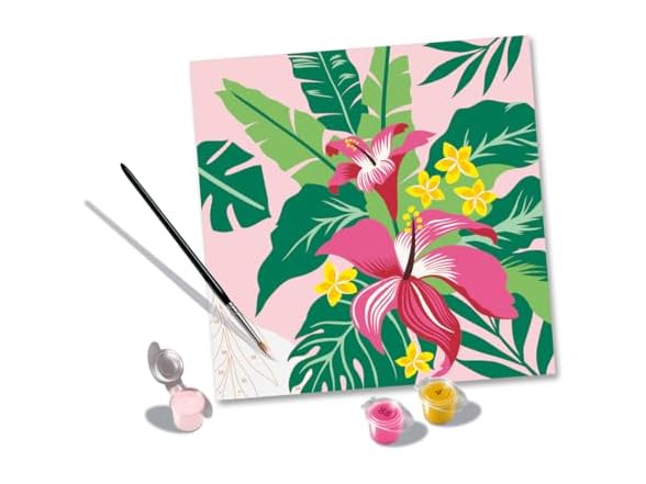 Ravensburger CreArt Tropical Plants Pain