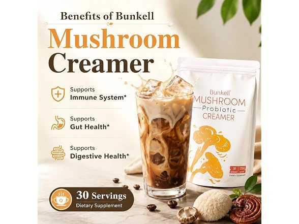 Bunkell Mushroom Coffee Creamer
