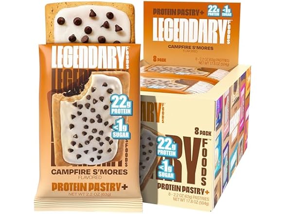 Legendary Foods Campfire S'mores Protein Pastry