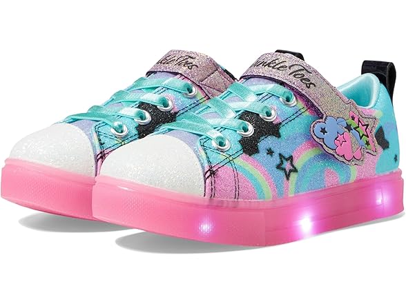 Skechers Girls Twinkle Sparks Ice Sneaker