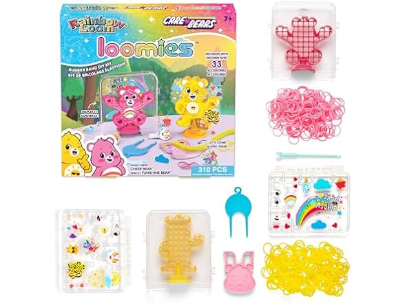 Rainbow Loom: Care Bears Loomies