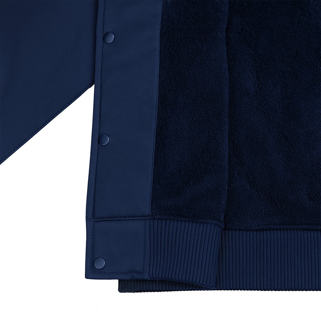 Mens Sherpa Lined Hooded Bomber Jacket - Gallery 16