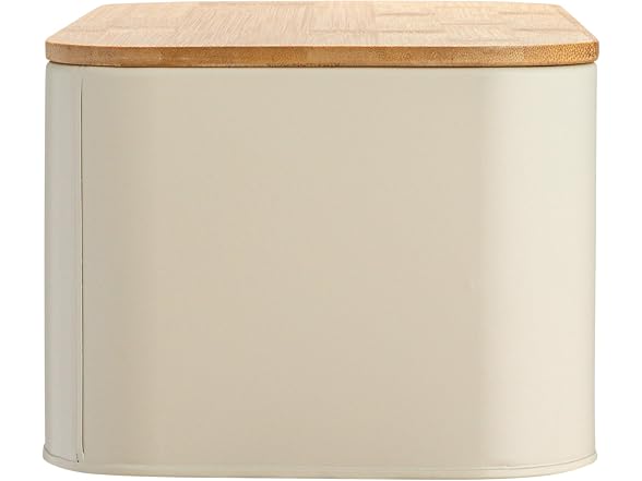 Bloomingville Metal "bread" Bin with Bamboo Lid