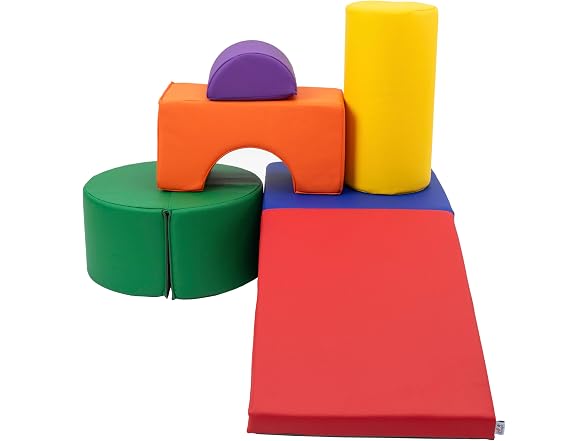 FDP SoftScape Playtime and Climb, 6-Piece - Assorted