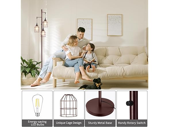 Sucolite 70" Dimmable Floor Lamp