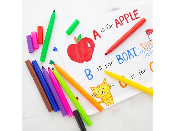 BAZIC PRODUCTS Washable Jumbo Markers