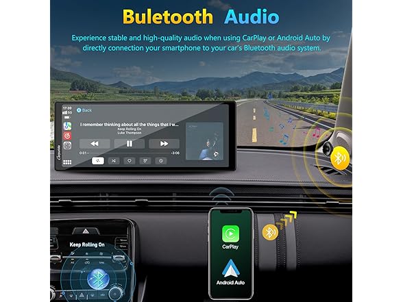 10.26" CarPlay Screen w/ GPS
