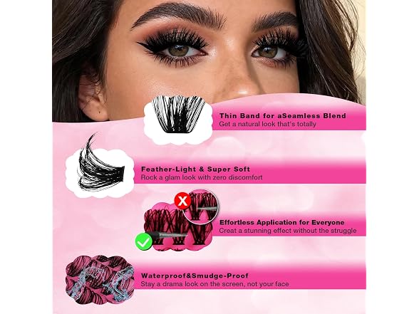 Path to Love NS4210025 lash clusters kit