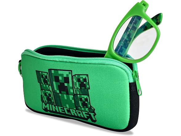 Minecraft Glasses w-Case