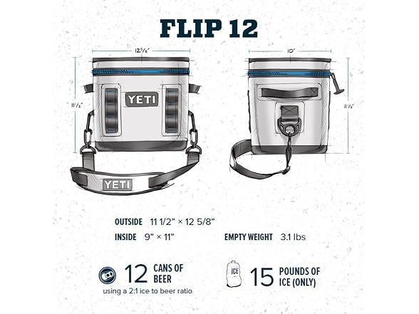 YETI Hopper Flip 12 Cooler, Nordic Purple