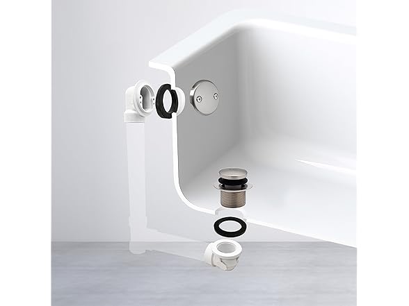 Westbrass Tip Toe Sch. 40 PVC Plumber's Pack